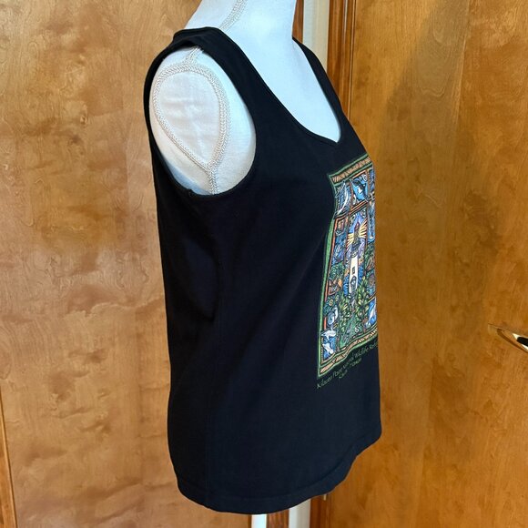 Ladies' Kilauea Point Wildlife Refuge Tank Top in Black, Size M - Picture 4 of 12